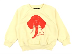 Mini Rodini sweatshirt yellow elephant